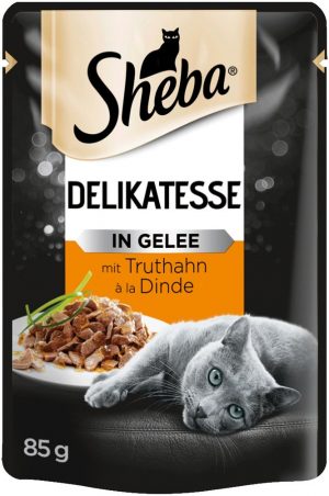 Sheba Delikatesse Truthahn Gelee 85gP