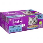 Whiskas  M.P. 7+ Fisch Auswahl in Gelee 40x85gP