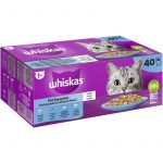 Whiskas  M.P. 1+ Fisch Auswahl in Gelee 40x85gP