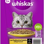 Whiskas 1+ Geflügel Auswahl Sauce 24x85gP