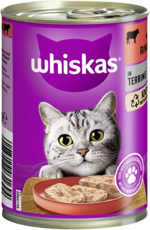 Whiskas Terrine Rind 400gD