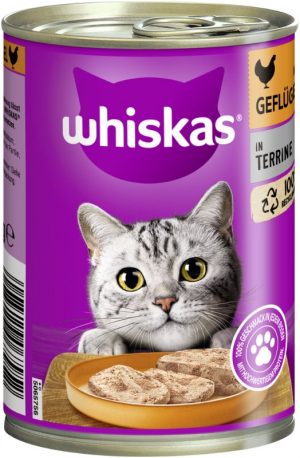 Whiskas Terrine Geflügel 400gD