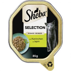 Sheba Select.Sauce Kaninhäp.85gS