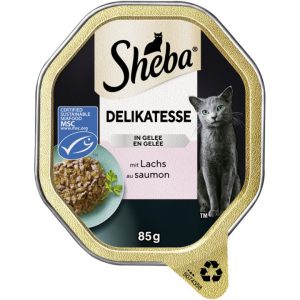Sheba Delikate. Gelee Lachs 85gS