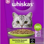 Whiskas 7+ Gemischt Auswahl Sauce 12x85gP
