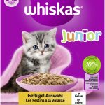 Whiskas Jun. Geflügel  Auswahl Gelee 12x85gP
