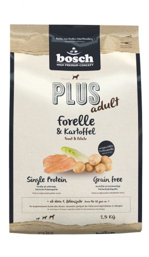 Bosch Dog Plus Forel+Kartof. 2,5kg