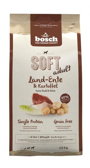 Bosch Dog Soft Ente+Kartoffel 1kg