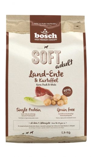 Bosch Dog Soft Ente+Kartoff. 2,5kg