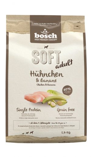 Bosch Dog Soft Huhn+Banane 2,5kg