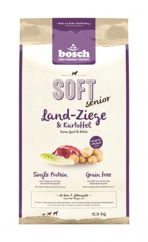 Bosch Dog Soft Seni. Ziege+Ka.12,5kg