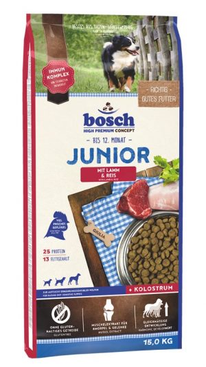 Bosch Dog Junior Lamm+Reis 15kg