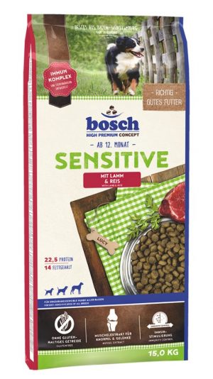 Bosch Dog Sensitive Lamm+Reis 15kg