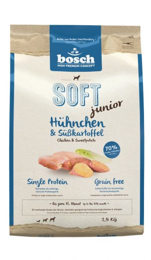 Bosch Dog Soft Jun Hühn+Süßk 2,5kg