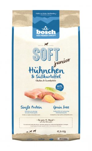 Bosch Dog Soft Jun Hühn+Süßk. 12,5kg