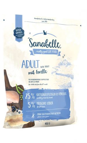Sanabelle Cat Adult Forelle 400g