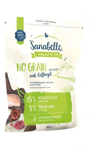 Sanabelle Cat No Grain Geflügel 400g