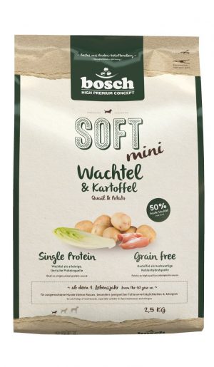 Bosch Dog Soft Mini Wachtel+Ka 2,5kg