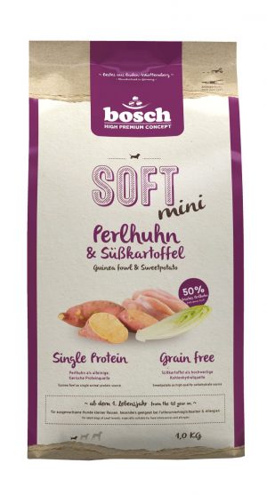 Bosch Dog Soft Mini PerlHuhn+Kart 1kg