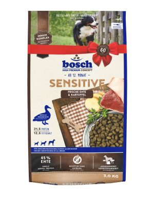 Bosch Dog Sensi Ente+Kartof 3kg