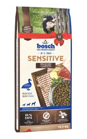 Bosch Dog Sensi Ente+Kartof 15kg