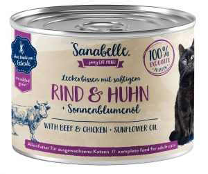 Sanabelle Cat Rind+Huhn 195gD