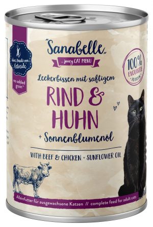 Sanabelle Cat Rind+Huhn 400gD