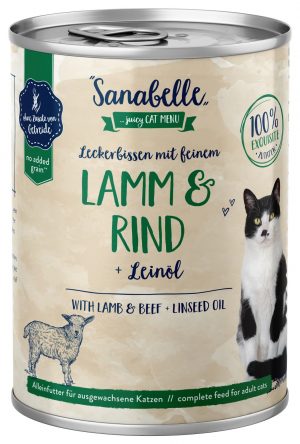 Sanabelle Cat Lamm+Rind 400gD