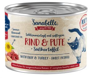 Sanabelle Cat Rind+Pute 180gD