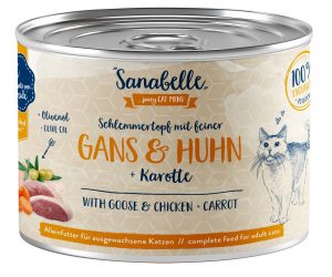Sanabelle Cat Gans+Huhn 180gD