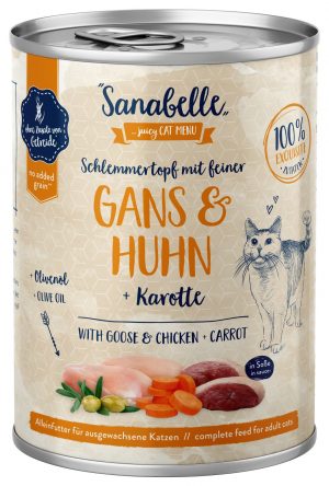 Sanabelle Cat Gans+Huhn 380gD