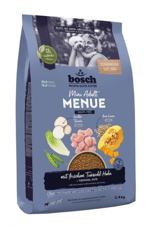 Bosch Dog MENUE Mini mit Tierwohl-Huhn 2,4kg
