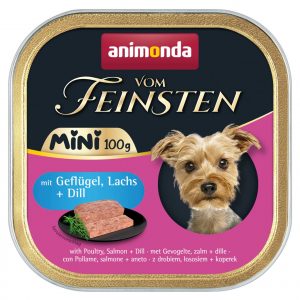 Animonda v.F. Dog Mini Adult Geflügel ,Lachs+Dill 100g