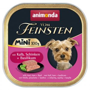 Animonda v.F. Dog Mini Adult Kalb,Schink+Bas.100g