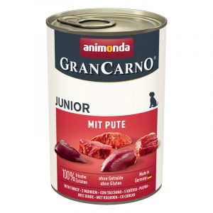 Animonda GranCarno Dog Junior mit Pute 400gD