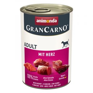 Animonda GranCarno Dog Adult mit Herz 400gD