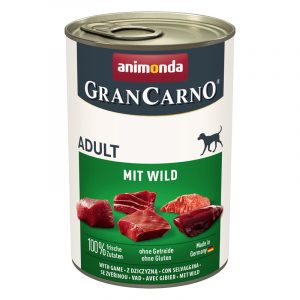 Animonda GranCarno Dog Adult mit Wild 400gD