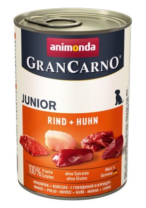 Animonda GranCarno Dog Junior Rind-Huhn 400gD