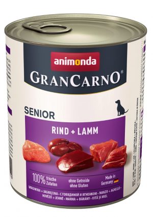 Animonda GranCarno Dog Senior Rind+Lamm 800gD