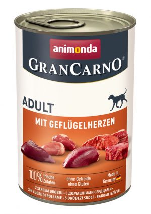 Animonda GranCarno Dog Geflügelherz 400gD