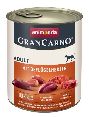 Animonda GranCarno Dog Geflügelherz 800gD