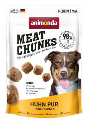 Animonda Dog Meat Chunks Huhn Pur 80g