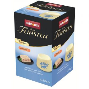 Animonda v.F. Cat Milki PannaCotta Adt.Lachs 6x100g