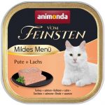 Animonda v.F. Cat Mild Menu Pute+Lachs 100gS