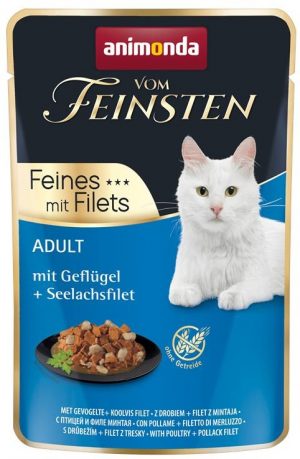 Animonda v.F. Cat Geflügel+Seelachs 85gP