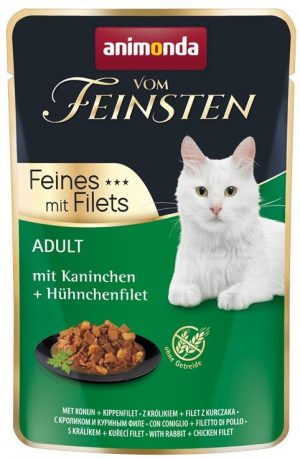 Animonda v.F. Cat Kaninchen Hühnchenf. 85gP