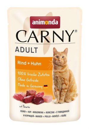 Carny Cat Adult Rind+Huhn 85gP