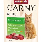 Carny Cat Adult Rind+Strauß 85gP