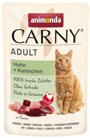 Carny Cat Adult Huhn Kaninchen 85g