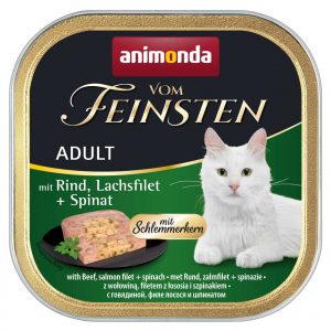 Animonda v.F. Cat Schlemm.Rind+Lachs 100gS